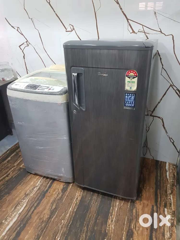 Whirlpool 5 star ratings refrigerator & Samsung digital washing