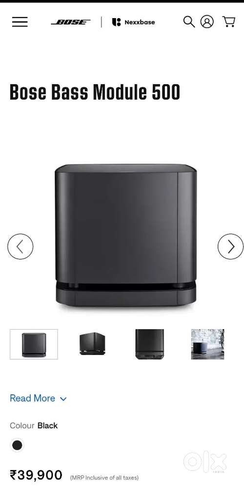 Selling Bose Bass Module 500