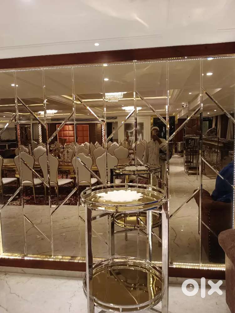 Glass partition glass fitting  paint  UPVC window MS work carpenter