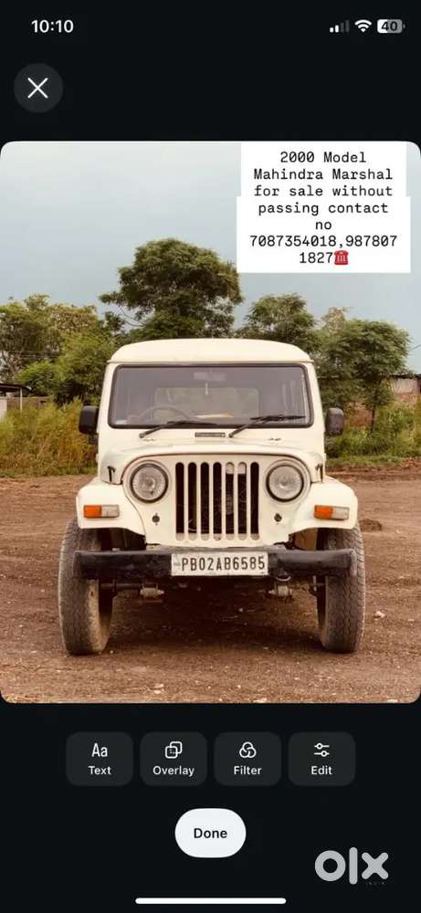 Mahindra Marshal Diesel 2000