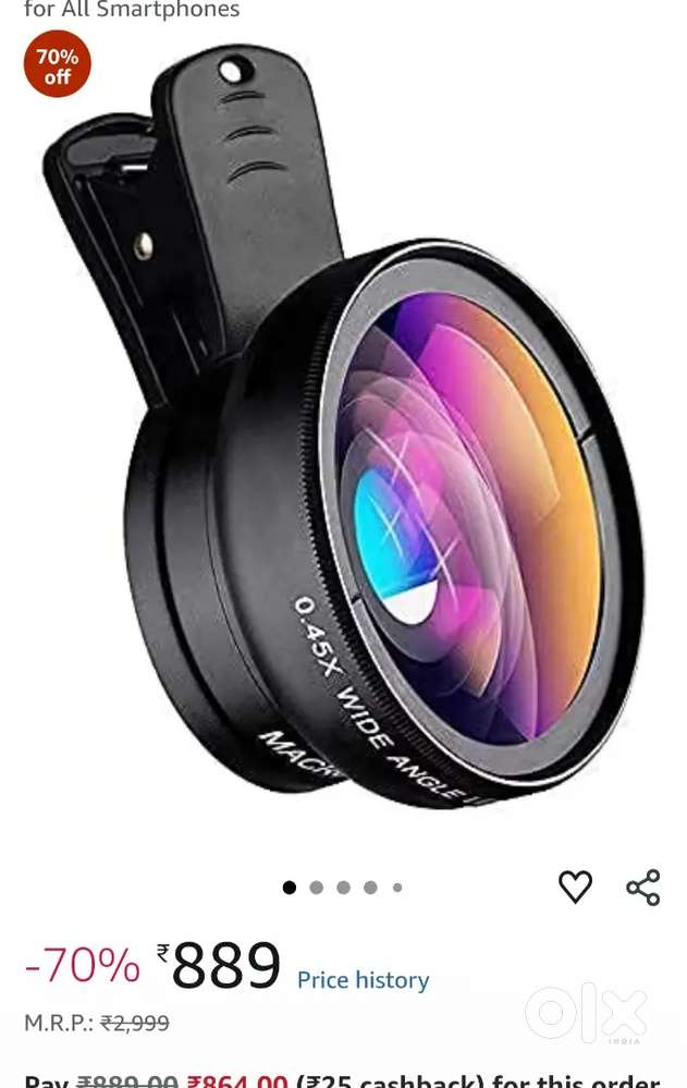 Wide + micro lenses
