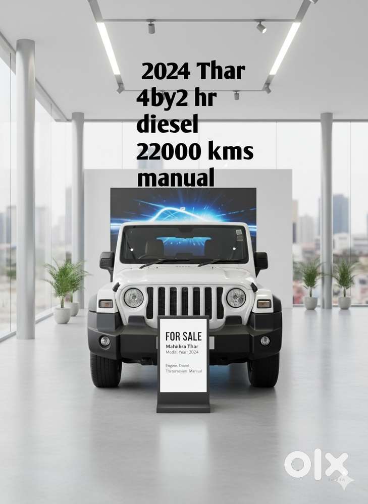 Mahindra Thar 1.5 Ax (o) Hard Top Diesel Mt Rwd, 2024, Diesel