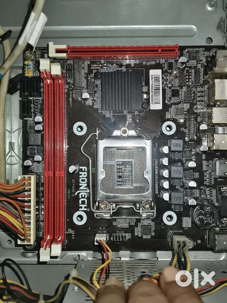 H81 Motherboard + Intel i3 4th Gen + 8GB DDR3 RAM | Complete Combo