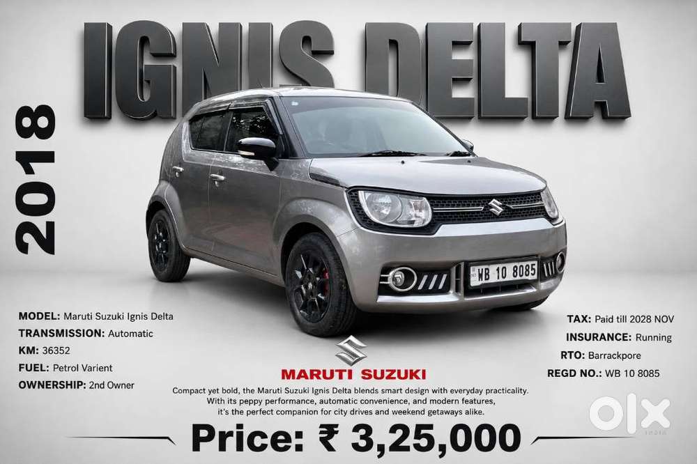 Maruti Suzuki Ignis 1.2 Delta Amt, 2018, Petrol