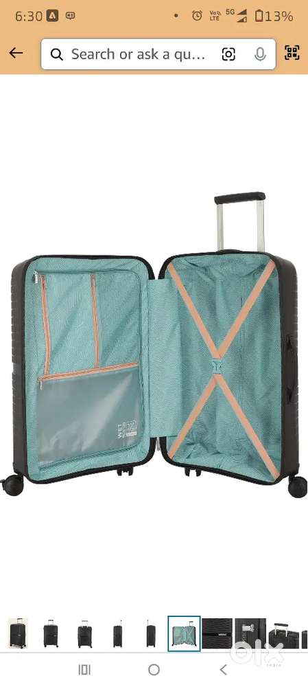 Travel bag american tourister brand new