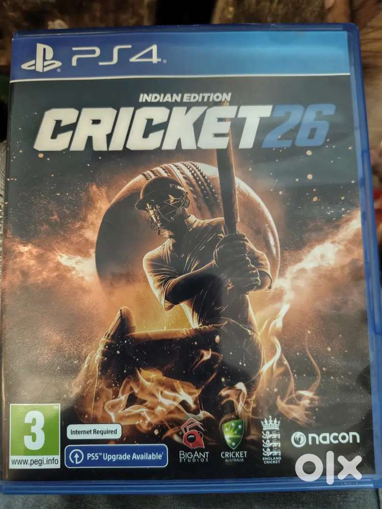 Cricket 26 and gta 5
