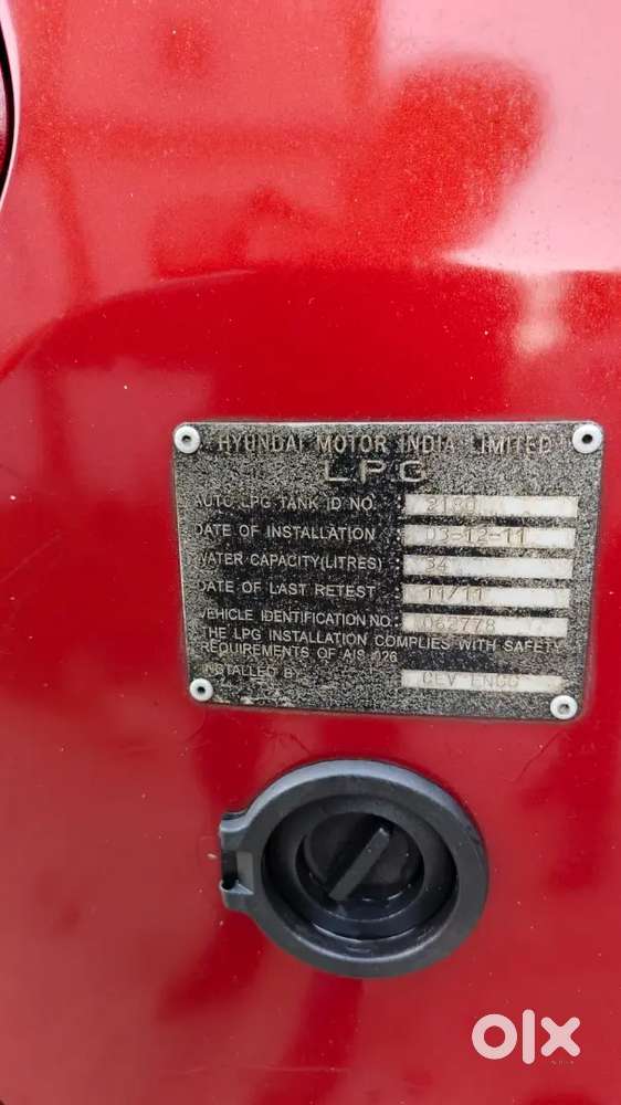 I10 Petrol+lpg 2012 For Sale