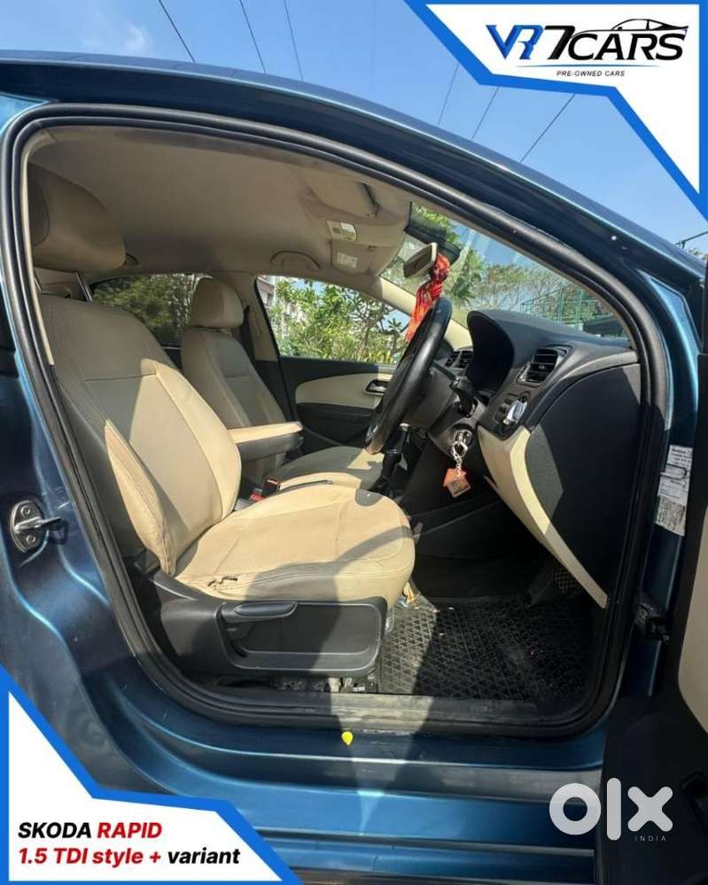 Skoda Rapid [2016-2020] 1.5 Style Plus Tdi At, 2017, Diesel
