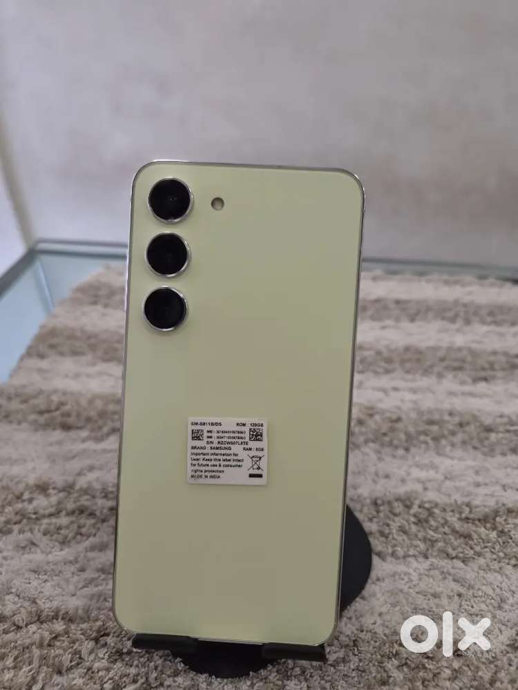 Samsung s23 8gb 128gb green  limited edition new brand old is gold