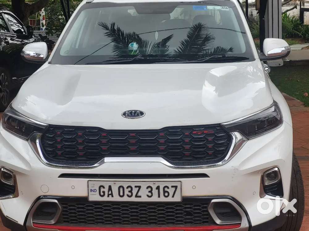 Kia Sonet 1.0 L Turbo Petrol (imt Gtx Plus) Glacier White
