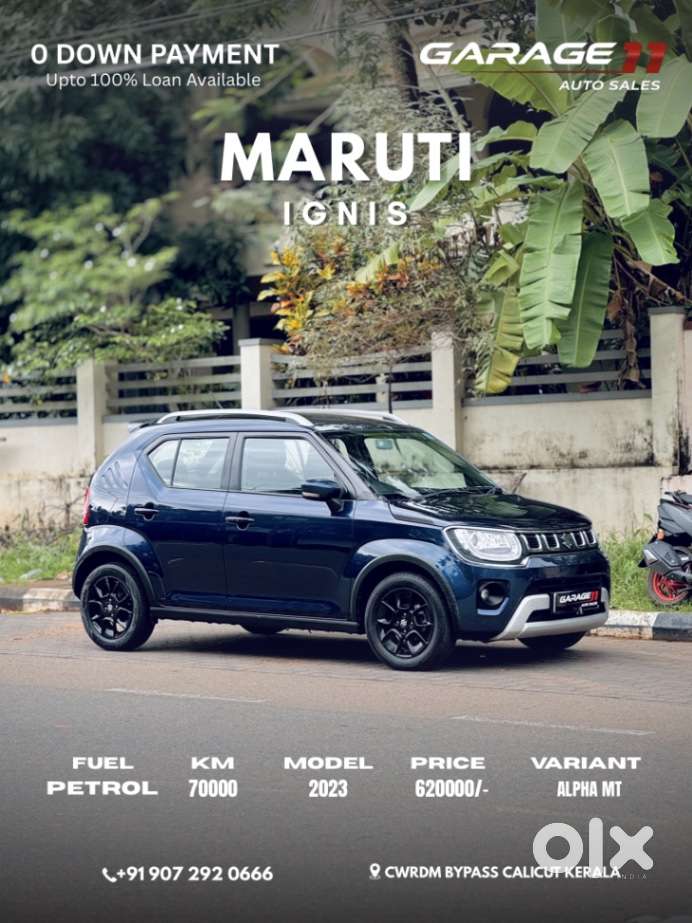 Maruti Suzuki Ignis 1.2 Alpha Mt, 2023, Petrol