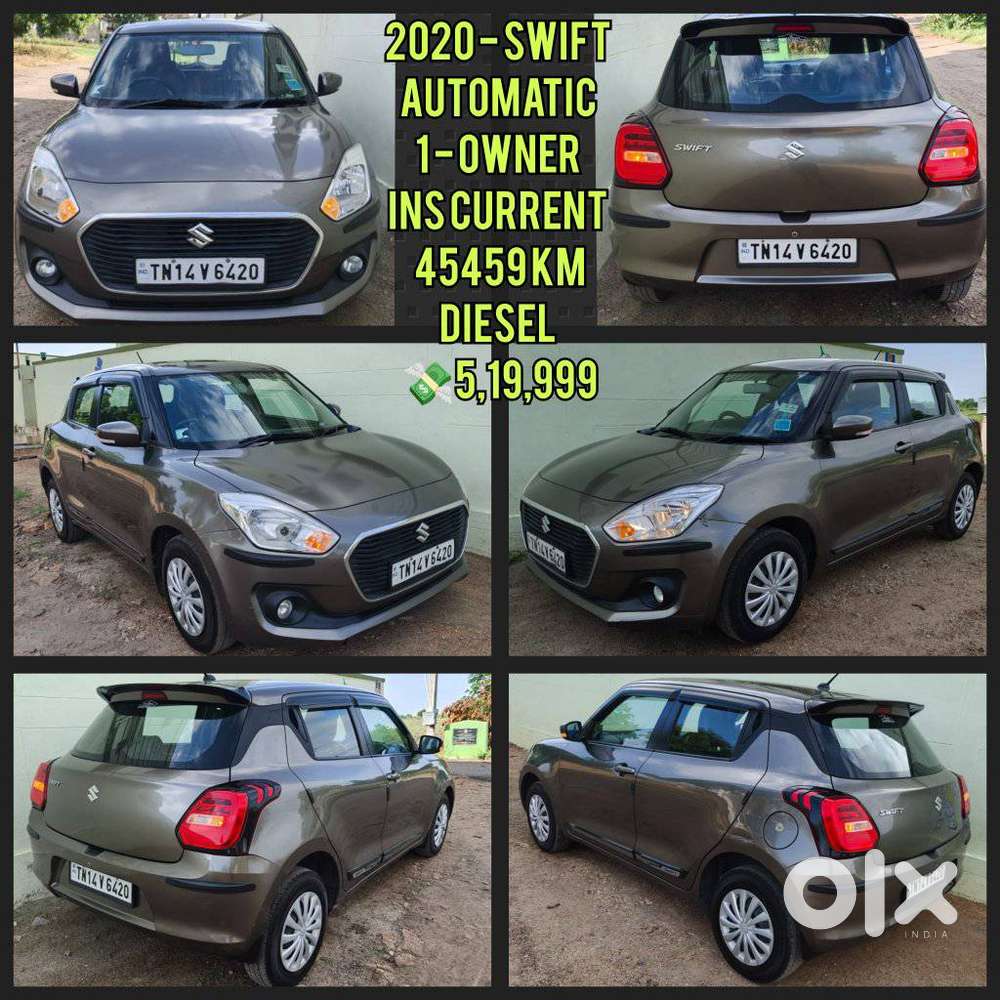Maruti Suzuki Swift 2018 Amt Vdi, 2020, Diesel