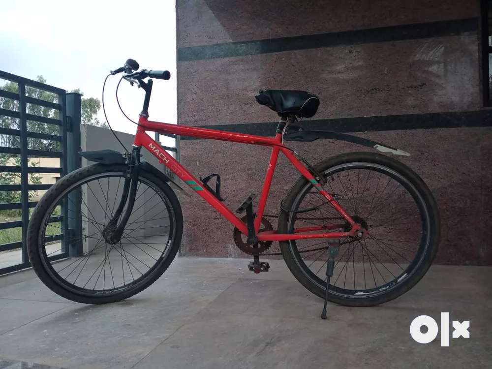 Mach city cheap cycle red colour