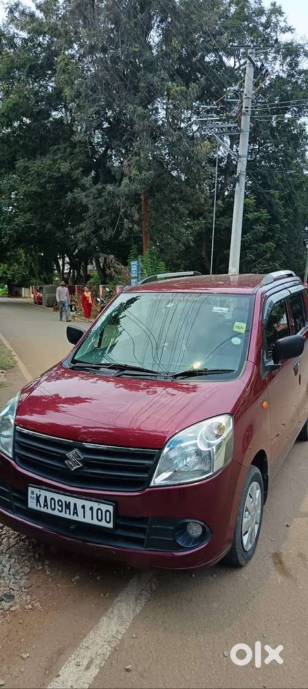 Maruti Suzuki Wagonr 2012 Lxi  Brick Red  Single Owner 1.10 Lakh Km