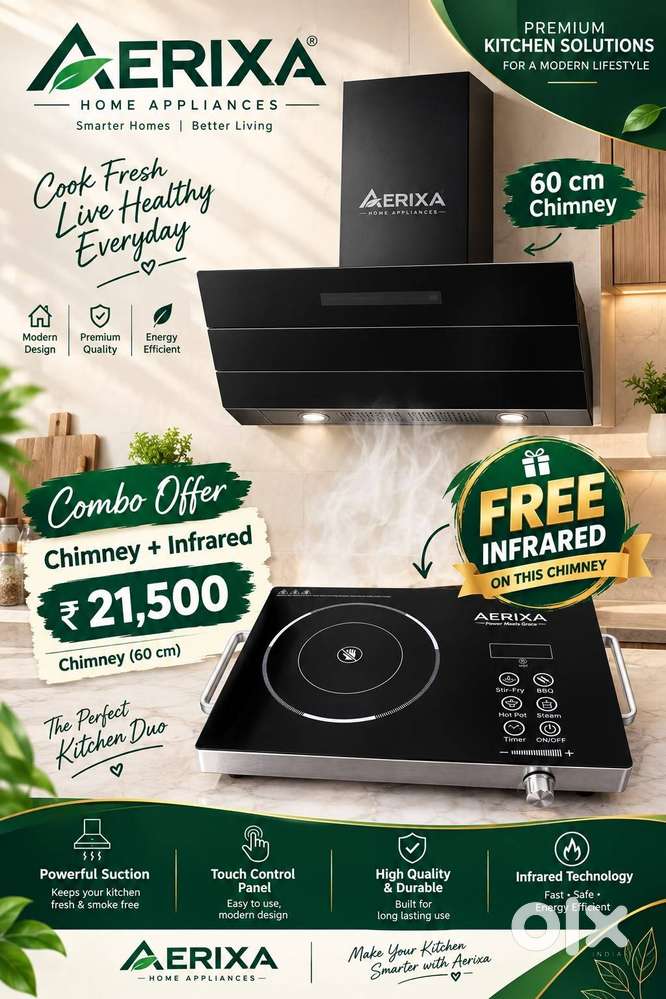 Bumper Offer Chimney Ke Saath Paaye Induction Free