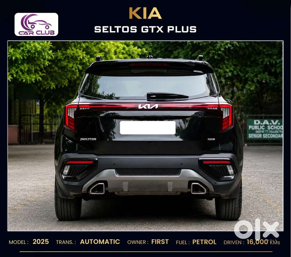 Kia Seltos Gtx Plus 1.5 Turbo Petrol Dct, 2025, Petrol
