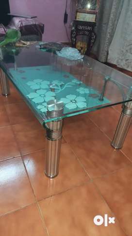 Olx glass deals table