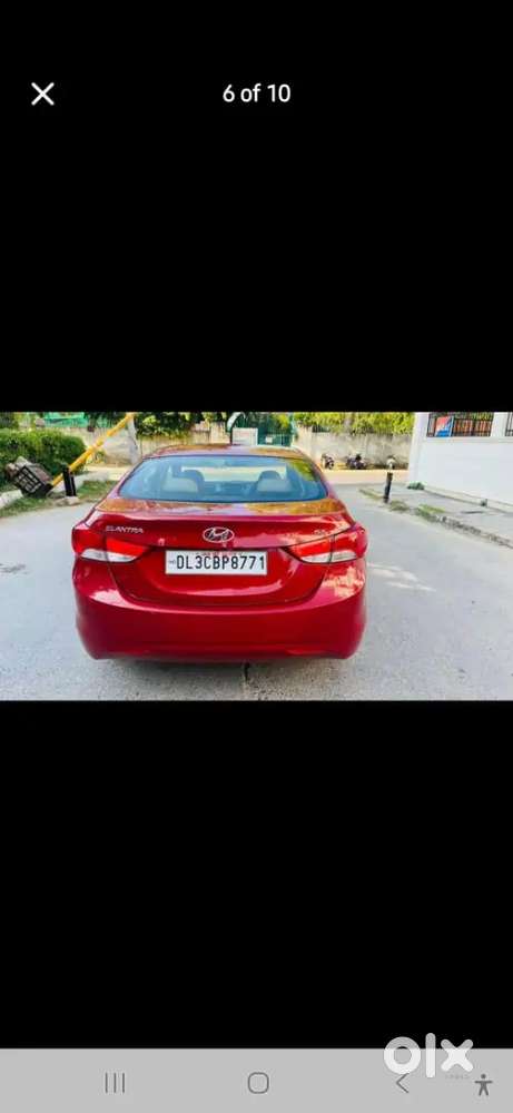 Hyundai Elantra 2013 Petrol 75000 Km Driven All Documents Oks