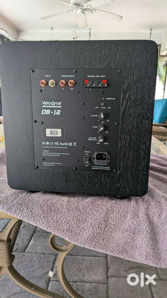 Velodyne DB-12 Deep Blue 12 350W Active Subwoofer Musical