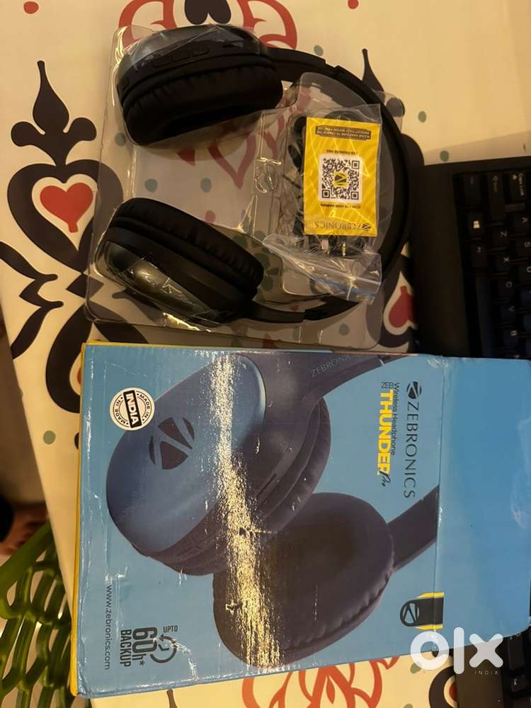 Brand New Zebronics Thunder Pro Wireless Headphones