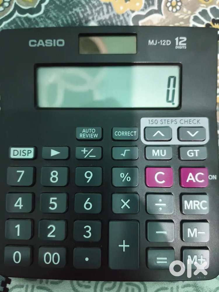 A Casio calculator