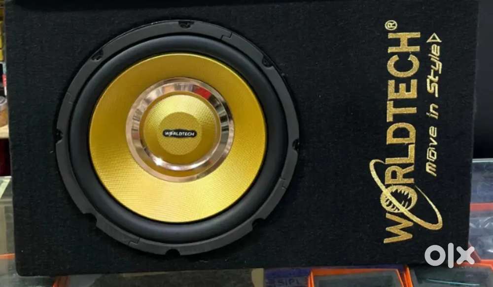 Underseat Subwoofer Worldtech Subwoofer 12 Inch Worldtech 12 Inch WT-1202  6400 Watts High Power Active Bass Tube Subwoofer With Inbuilt Amplifier
