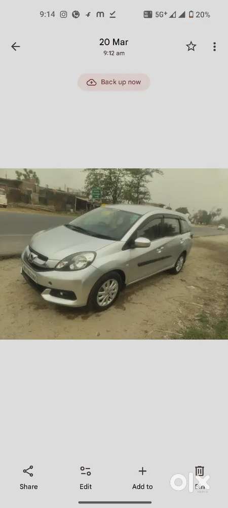 Honda Mobilio Diesel 2016 Variant
