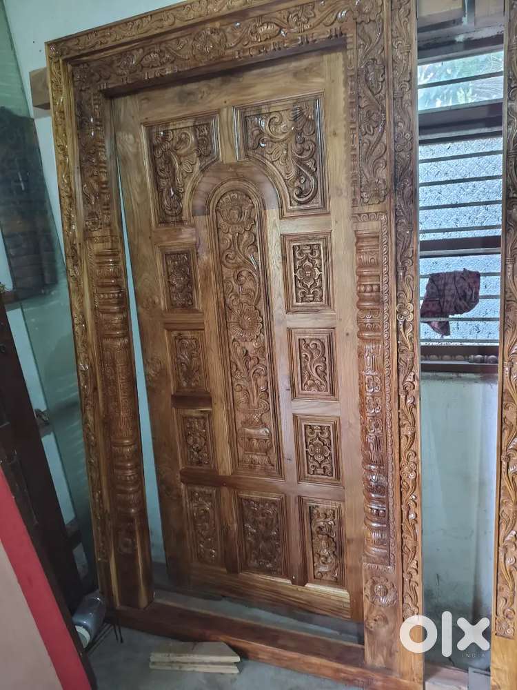 New team wood main door