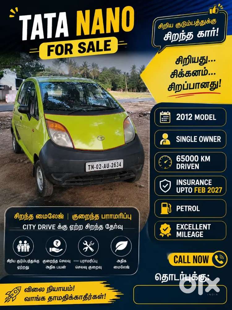 Tata Nano Xm 2012 Petrol