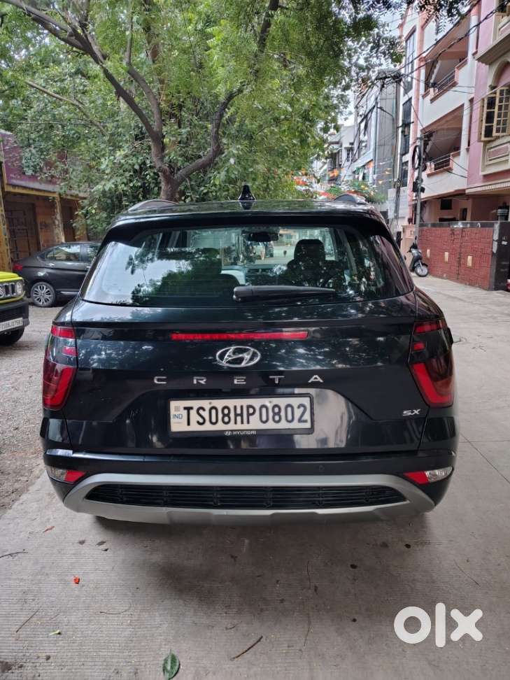 Hyundai Creta Sx (o) 1.5 Petrol Cvt Knight Dual Tone, 2021, Petrol