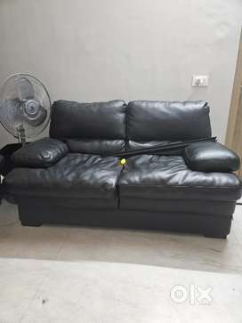 Olx leather sofa set sales