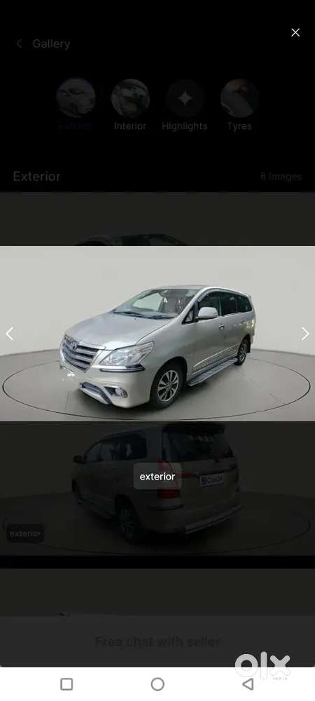 Toyota Innova 2015 Vx Diesel 7 Seater