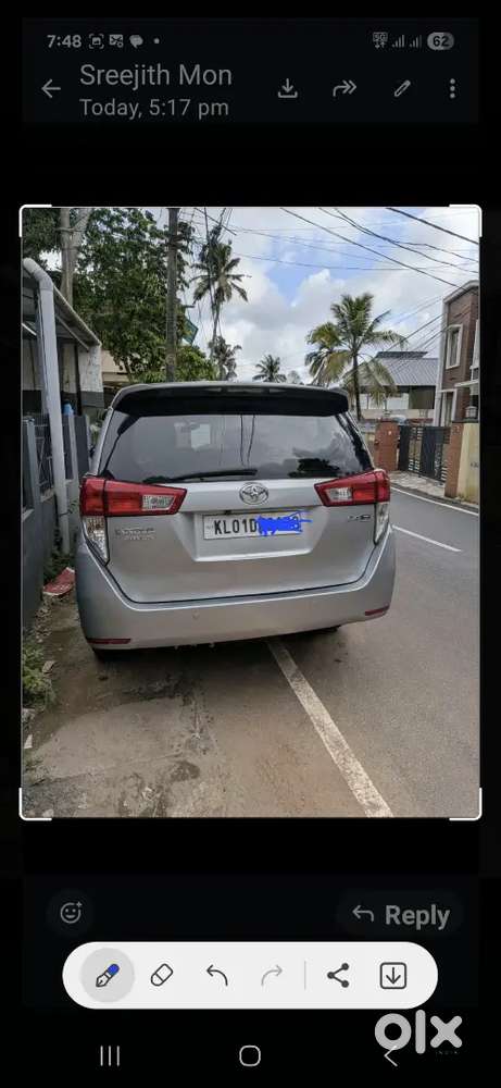 Toyota Innova Crysta 2017