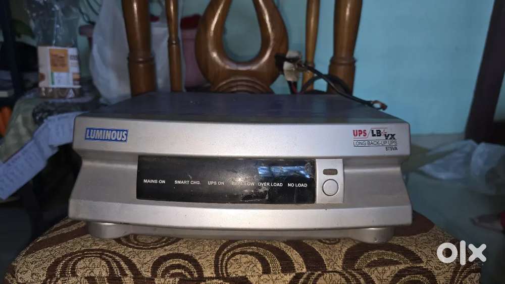 Luminous inverter with battary