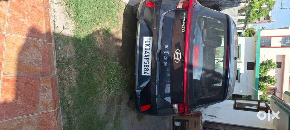 Grand I10 Nios Blue Car Manga