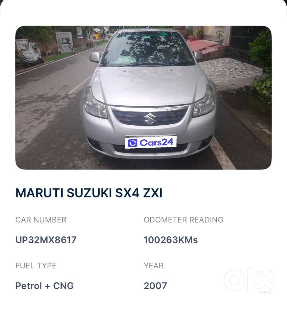 Maruti Suzuki Sx4 2007 Km Driven