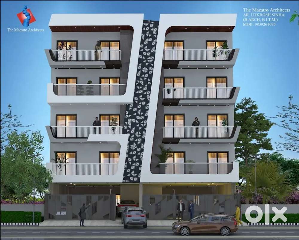 BHK Ultra Luxury Flats for sale in Anandpuri Kidwai Nagar
