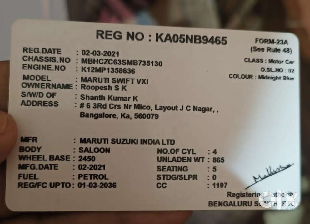 Maruti Suzuki Swift Vxi 1.2 Abs Bs-iv, 2021, Petrol