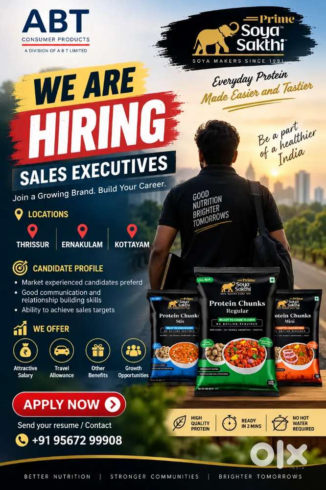 Looking energetic sales executives