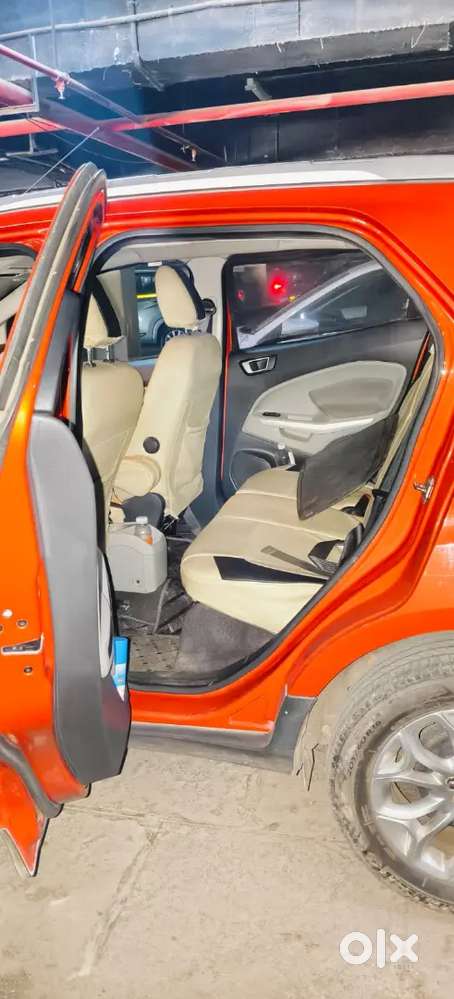 Ford Ecosport Orange Colour Well Mantain Good Condition
