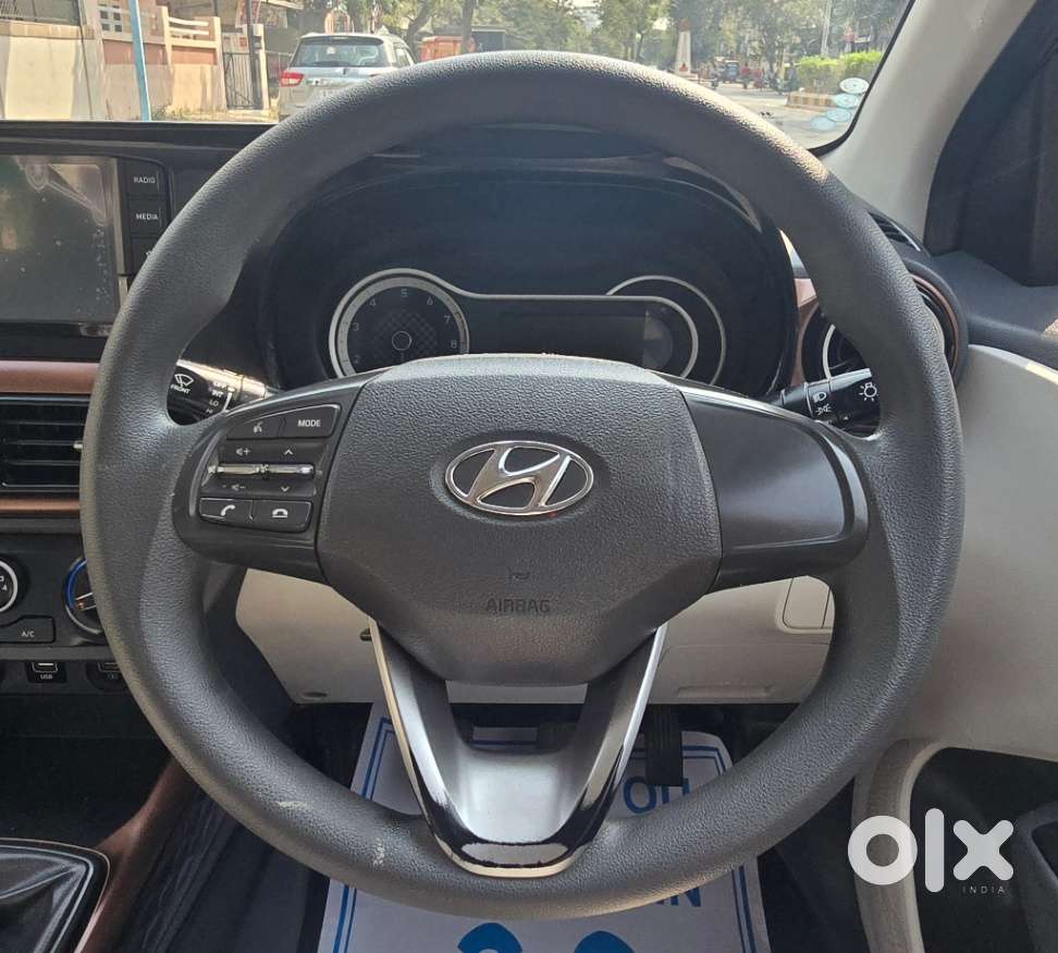 Hyundai Aura Sx 1.2 Petrol, 2021, Petrol