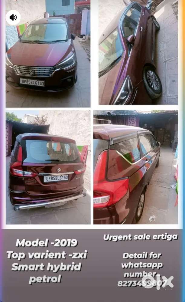 Maruti Suzuki Ertiga 2019 Petrol 82000 Km Driven