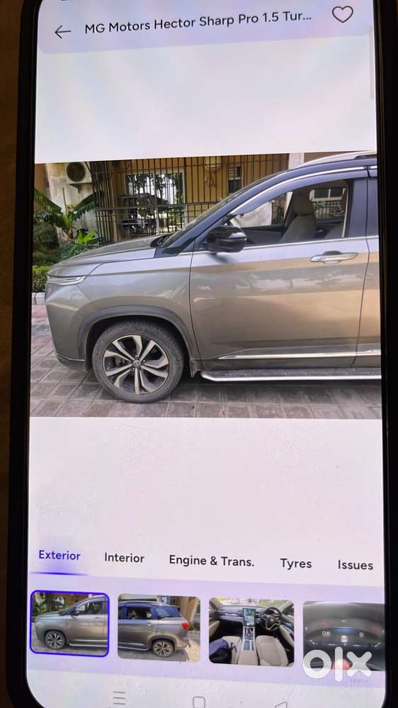 Mg Hector Sharp Pro 1.5 Turbo Cvt Dual Tone, 2023, Petrol