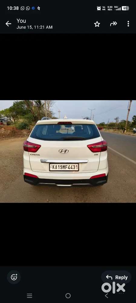 Hyundai Creta 2015 Petrol Good Condition