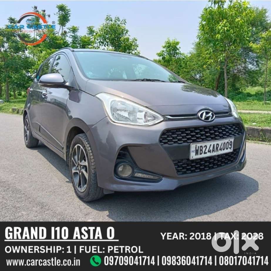 Hyundai Grand I10 Asta 1.2 Crdi, 2018, Petrol