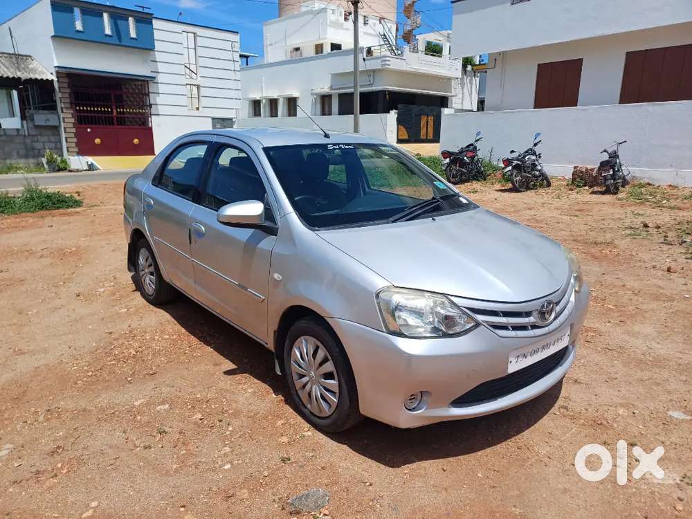Single-owner Toyota Etios, Driven 45,000 Km, Well Maintained.