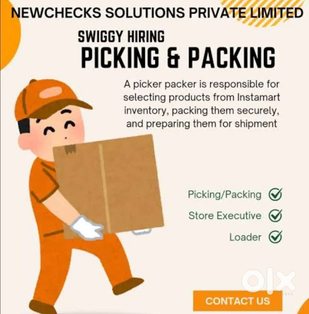 Swe-Medavakkam -Picker Packer job