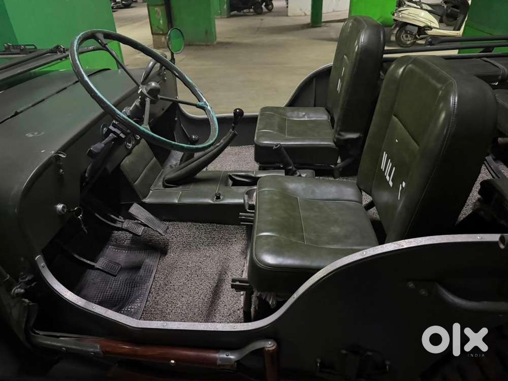 Army Jeep Original Body New Mahindra Di Diesel Engine Left Hand Drive