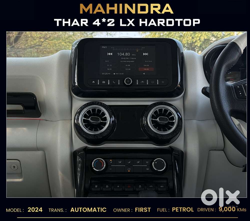 Mahindra Thar Lx Hard Top Petrol At Rwd, 2024, Petrol