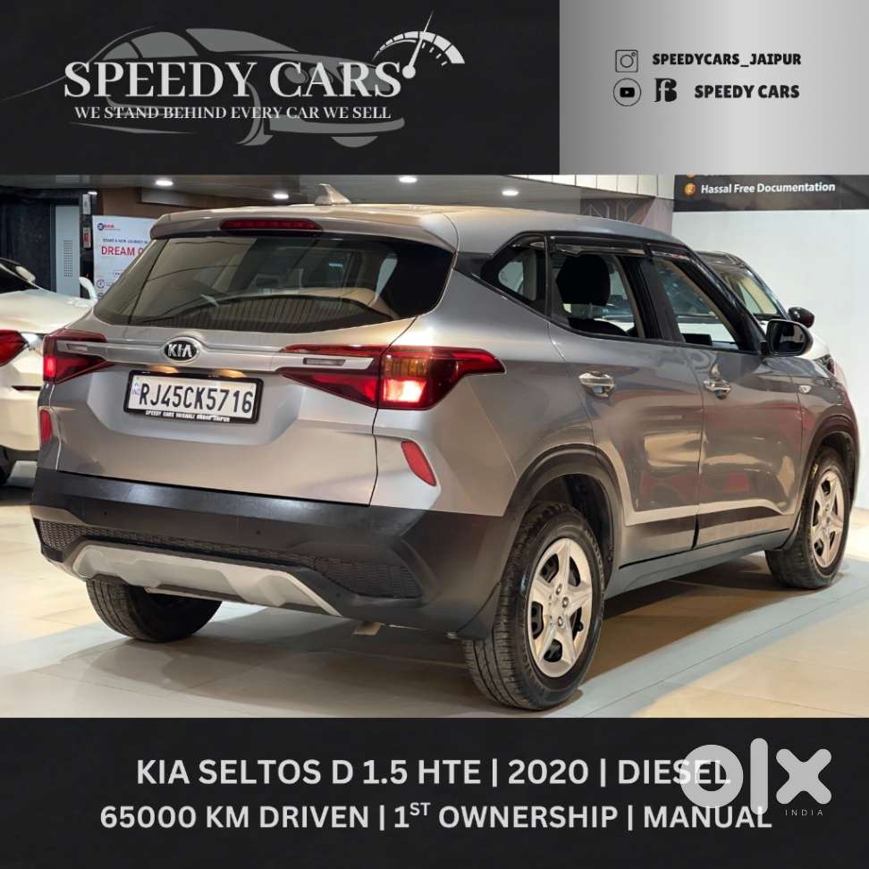 Kia Seltos 1.5 Hte Diesel Imt, 2020, Diesel